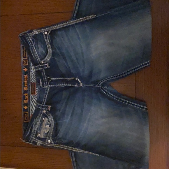 Rock Revival Denim - Rock Revival Easy Crop - Size 32